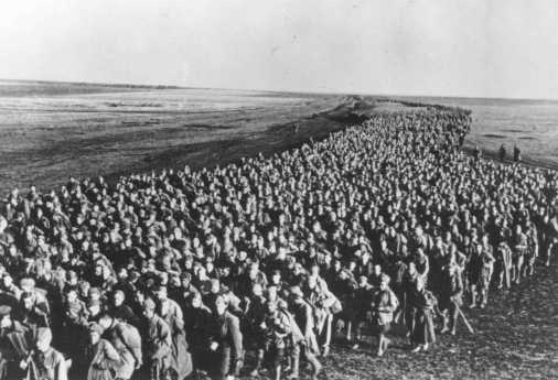 Заробљени припадници совјетске војске (јун - јул 1941. год.)