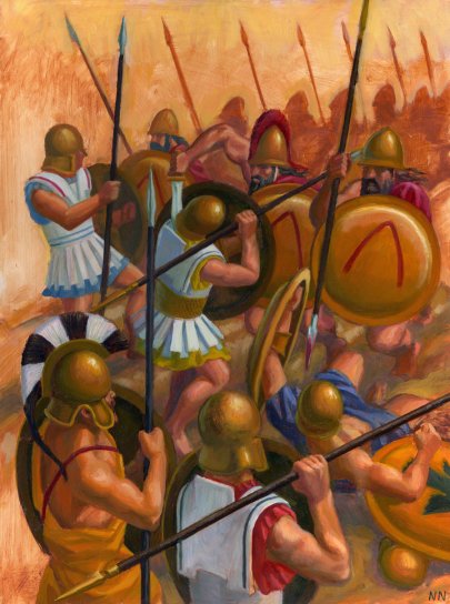 Битка код Мантинеје - by ~art-history