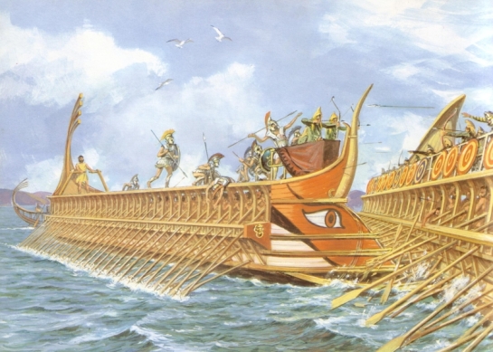 Поморска битка у античкој грчкој